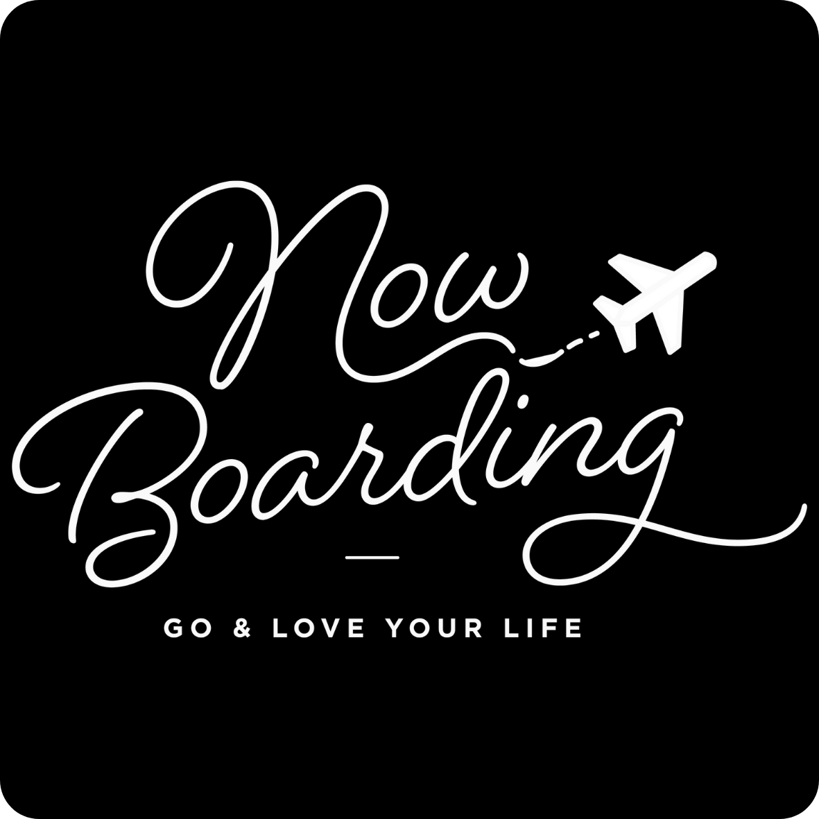 Now Boarding Travel logo